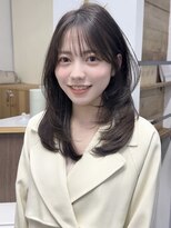 ビューブルー 亀戸錦糸町(VIEW BLUE)&nbsp;美髪カールシアーカラーピンクブラウンエアリーロングセミディ