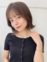 サンド ミュウ 横浜店(sand mieu)&nbsp;デザインカラー/レイヤーカット/縮毛矯正/ボブ/韓国/顔周り/横浜