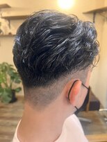 アメリシシ 近鉄八尾店(Ameri sisii.)&nbsp;【ブラウン/ショート/メンズカット】#Ameri