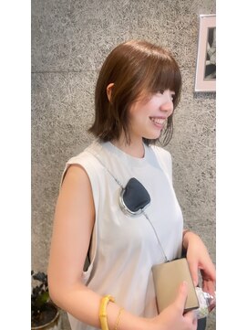 ケイシー(casey) ぷつっとボブベージュ