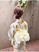 浴衣着付け