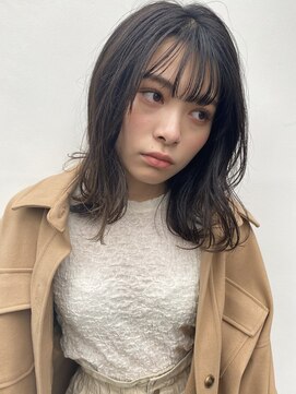 レオニード 表参道(LEONID) 大人シースルーバングミディアム♪