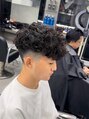 グルーマーズトウキョウ(GROOMER/S TOKYO)&nbsp;[スペインカール] フェードスタイルと相性◎朝のセット3分です！