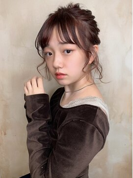 ニスル 町田店(NISURU) 似合わせカット/大人ガーリー/ダークアッシュ/着物/町田/町田駅