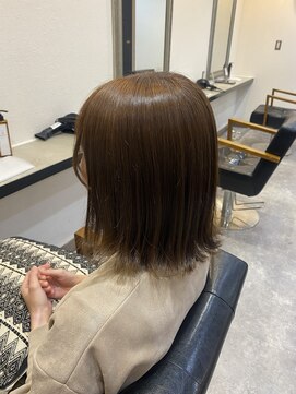 レガロヘアアトリエ(REGALO hair atelier) くすみブラウンベージュ