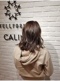 エドル　透け感アッシュ