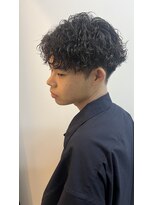 ネイロ 錦糸町(NeiRo)&nbsp;アッシュブラックカルマパーマベリーショートダークアッシュ