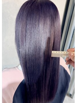 シアン(CYAN) ブリーチ必須♪バイオレットカラー♪