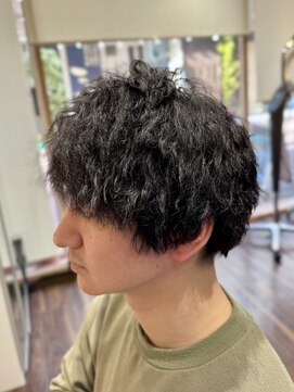 グリーンフィールコパン(green feel copains) ツイストスパイラルパーマ