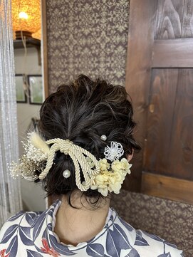 サロン ド リール(Salon de RIRE) ゆるふわアップ