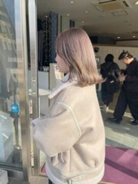 コワファースト 大分(COIFF1RST) ミルクティー！ホワイトベージュカラー