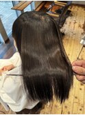 美髪ストレート♯静岡市♯髪質改善♯縮毛♯美髪矯正