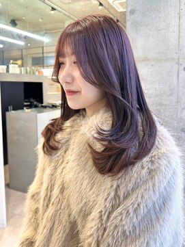 カケル(×.) レイヤー／ピンクラベンダー