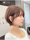 首元すっきり/大人美人ショート