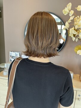 リアン(Lien.) ボブレイヤー×アッシュベージュ