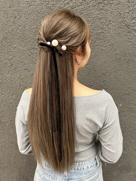 ケイティ(Keity) さらさらストレートハーフ【TEL予約でお得】￥2300→￥2100