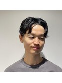 大人のフェザーパーマ