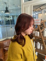 ロンド(RONND) 光で透ける冬のオレンジブラウン