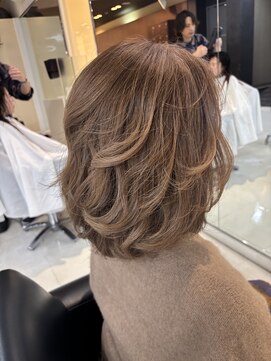 シャンプーボーイエイムス(SHAMPOO BOY aims) 大人エレガントボブ