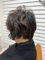 モコ(MOCO)&nbsp;白髪を味方にする＊ナチュラルローライトショート