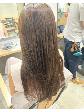 ラピスタ 池袋(Lapista) 韓国ヘアレイヤーカットダブルハイライトカラー【Lapista池袋】