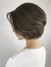 【毎月通いやすい♪グレイカラーもOK♪】カット＋リタッチ艶カラー￥5900