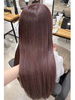 アン ビー(an B)&nbsp;ブリーチありレッドカラー