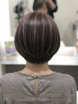 ウィスタリアフィールド アヴェダ(WISTARIA FIELD AVEDA) 【広島】ショートボブ/白髪ぼかし/ハイライト