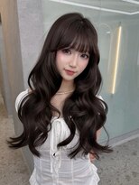 リッカ(LICCA) 【祖慶美優】韓国風ロングレイヤー×艶暗髪カラー