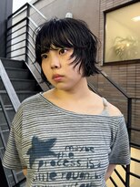 ゴートゥデイ 福岡大名Bellus店(GO TODAY) ウルフボブ/ボブウルフ/レイヤーボブ/ウルフカット
