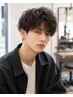 【人気パーマ】メンズカット＋波巻きorツイスパで動きと束感の旬スタイルへ
