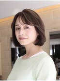 ★岡田有加★似合わせ★銀座★ 大人の似合わせナチュラルボブ