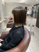 エアー 久留米(AIR)&nbsp;外はねボブ　ナチュラル　艶