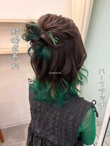 ヘアメイク ジェイエム&nbsp;ハーフアップ