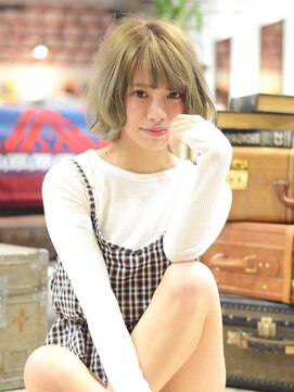 マリオ ヘアー デザイン(MARIO HAIR DESIGN) MARIO☆ミルキーマッシュミディ