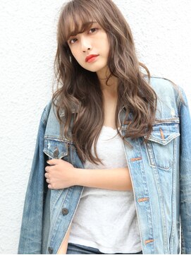 チョビー 銀座(chobii) グレージュ/デジタルパーマ/ミックス/ウエーブ/小顔/透明感/高柳