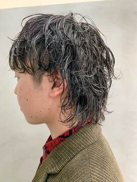 テトヘアー(teto hair) ウルフカット、ミディアムウルフ、パーマ、メンズカット