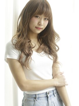 ブリーチ ラボ エーアイ 原宿店(BLEACH LABO Ai) 20代30代40代50代 色っぽふんわりミディの重軽ウェーブヘア♪