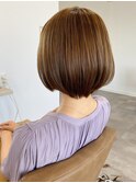 【艶感キレイなショートボブ】延岡シロ美容室ヘッドスパ