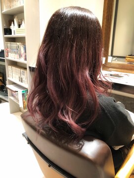 コエバイロゼオ(coe by Roseo) ベビーピンクのグラデーション