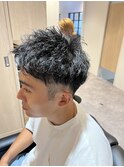 クセ毛?なピンパーマ【理容室 橋本 相模原】
