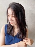 大人レイヤーカット_ショコラアッシュヘルシースタイル_ba411641