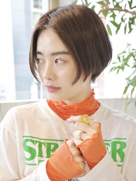 ロビー 表参道(ROBBY) 大人マッシュショート／丸みショート／イメチェン／30代40代50代