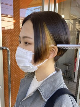 ゴーズゴー 吉祥寺(e)店(go s go) インナーカラー/ポイントカラー/デザインカラー/刈り上げ女子