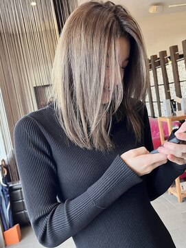 ハーティー 美容室(HEARTY) ブロンドレイヤースタイル
