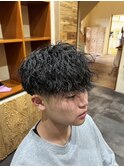 ツイスパショートマッシュ