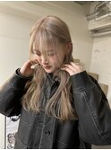 【木原】ホワイトブロンド、ミルクティーベージュ、ケアブリーチ