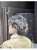 【沼】波巻きウルフスタイル<銀座><理容室>