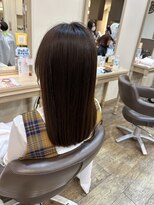 アルターリール(aL ter Rire)&nbsp;切りっぱなしボブ/エアリーロング/美髪/ピンクブラウン杉田花乃