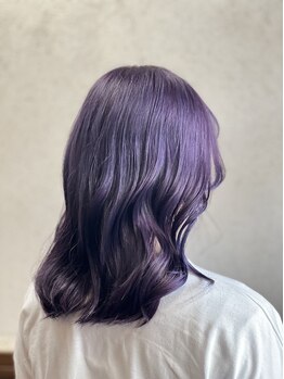 ヘアーズ ラブリージョブリー(hair's Lovely Jubbly)の写真/《飾磨駅徒歩1分》トレンドを取り入れたカラーであなただけの色味を提案!ダメージレスで透明感のある髪色に